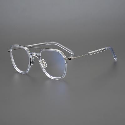 China For Reading Glasses 115 Fashionable Glasses Frames Computer Acetate Women Eyewear Optical Glasses for sale