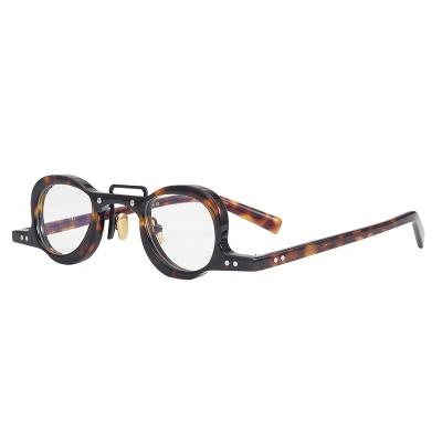 China Shenzhen Flat Metal Glass Frame Spot Products Myopia Optical Glasses Reading Glasses Frame Blue Blocking Glasses for sale