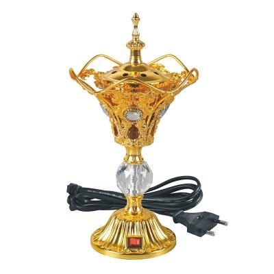 China Hot-selling Metal Censer Middle Eastern Censer Ornament Essential Oil For Amazon for sale