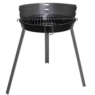 China Easily Assembled 2022 New Trends Durable Outdoor Kitchen Barbecue Grills Durable Corten Barbecue Charcoal Fire Table BBQ Grill for sale