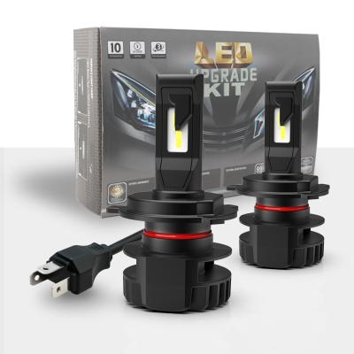 China Tuff Plus Aluminum Eye Fanless Auto Night Light Bulbs Other Car Led Headlights V4 Series for sale