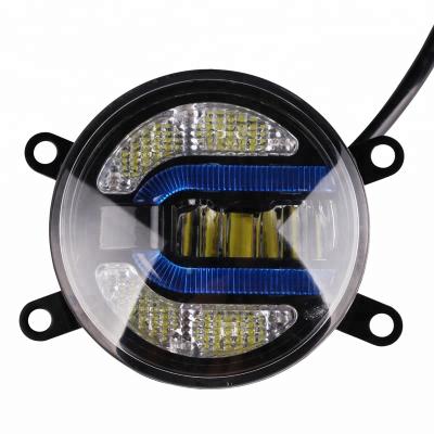 China Car Offroad Spotlight Motorcycle LED Daytime Running Fog Light DRL 90mm Plus Tuff 90 Mm for sale