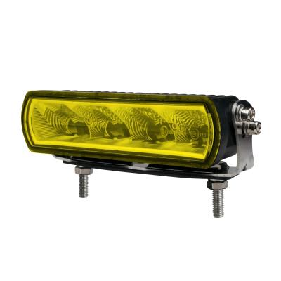 China Die Cast Aluminum Housing Tuff Plus Waterproof Emark 24v Automotive Truck Guide 20w Offroad Amber Led Driving Light for sale