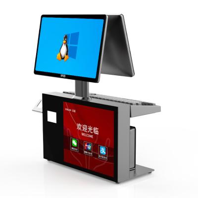 China A supermarket/restaurant/hotel Windows10 Systems Cash Register For Retail Pos System All In One for sale