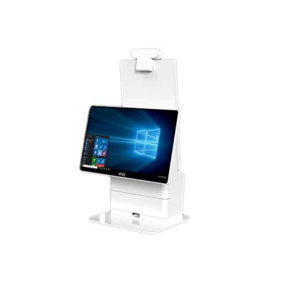 China SDK Fast Food Dual Screen Self Service Topup Health Desktop Panment Kiosk for sale