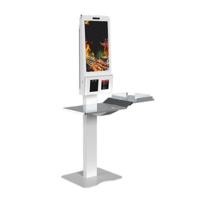 China SDK Food 15.6 21.5 inch touch screen payment kiosk self checkout service kiosk self ordering kiosk for sale