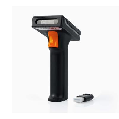 China ABS+PC Wholesale QR Code Reader 2.4G Android Handheld 2D Wireless Barcode Scanner for sale