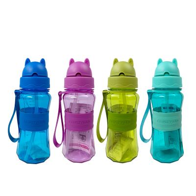 China Sustainable stock 300ML lot release bpa water bottle free travel plastic water bottles for sale