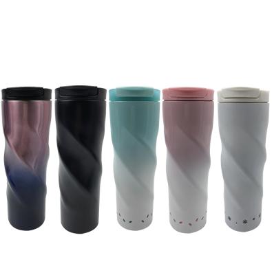 China Amazon Success 600ml Travel Sublimation Blanks Stainless Steel Double Wall Viable Vacuum Insulated Portable Coffee Mug for sale