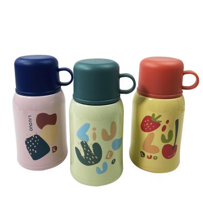 China Amazon Success 450ml PORTABLE Stainless Steel Double Wall Vacuum Insulated Portable Kids Water Bottle for sale