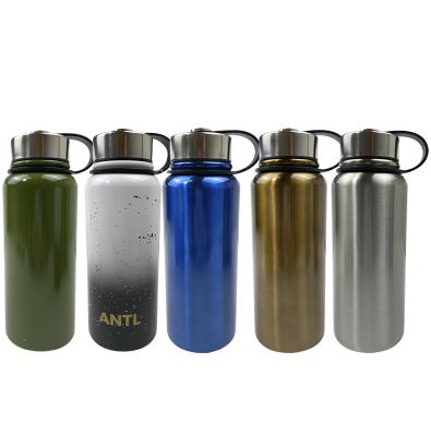 China Amazon Success 850ml Stainless Steel Double Wall Travel PORTABLE Luxury Vacuum Insulated Thermos Bottle for sale