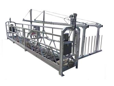 China ZLP630 High Rise Building Cleaning Equipment 1.5KW Suspended Scaffold Platform for sale