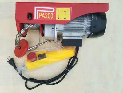 China PA200 Miniature Electric Hoist 10m/min With Trolley Systems for sale