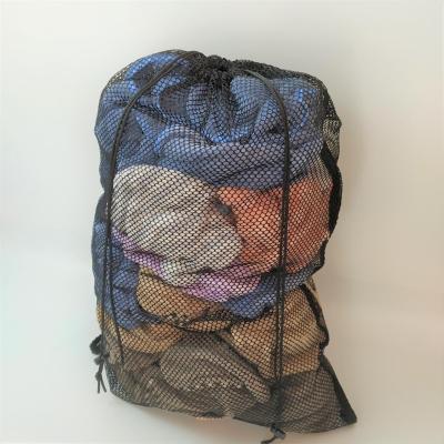 China r Drawstring Laundry Storage Bags laundry bag polyester laundry bag net storage bag for sale