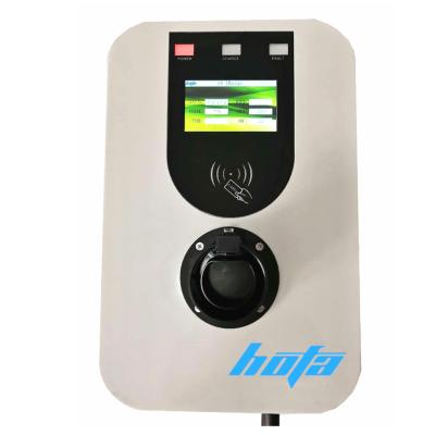 China Residential CE Approved Point Charging Electric Car EV 7.3kw/32amp 3 Output Mode, EVO 32 Charger EVSE With RFID/RCD for sale