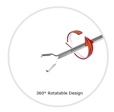 Cina Acciaio inossidabile Hhaemostatic del morsetto endoscopico di GM-HD 13mm in vendita