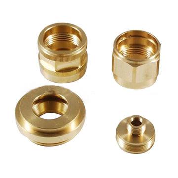 China Costomized Precision Brass Auto Spare Parts by CNC Turning /Milling/Machining for sale