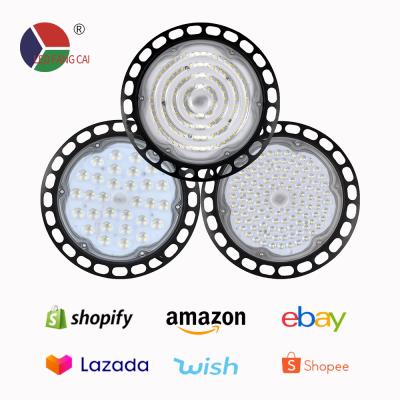 China Warehouse Acrylic Reflector High Bay Lights Warehouse Shenzhen Best 200w LED UFO Industrial Lighting High Bay Light for sale