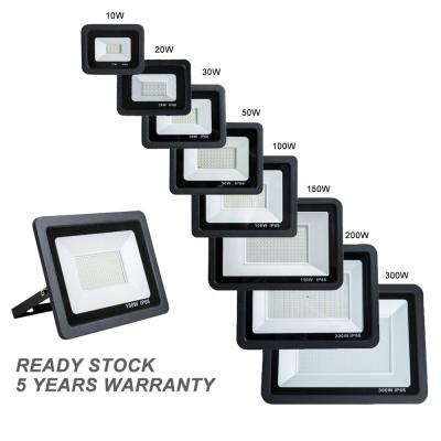 China ROAD 10W 20w 30W 50W 100W 150W 200W 250W 300W 400w IP65 Outdoor Waterproof Wall Light Fixture Security Led Reflector Flood Light for sale