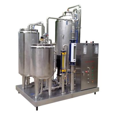 China Electric Driven Type Fully Automatic 1500L/H Soft Carbonated Drinks Mixer for sale