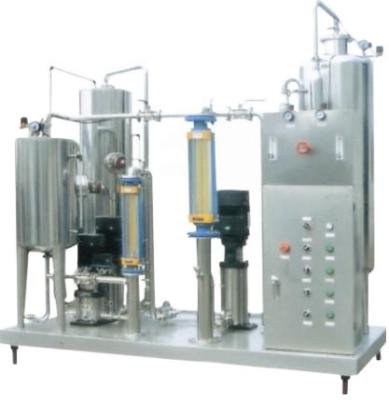 China Field Maintenance and Repair Service QHS Series 2000-3000L/H Carbonated Drinks CO2 Saturator for sale