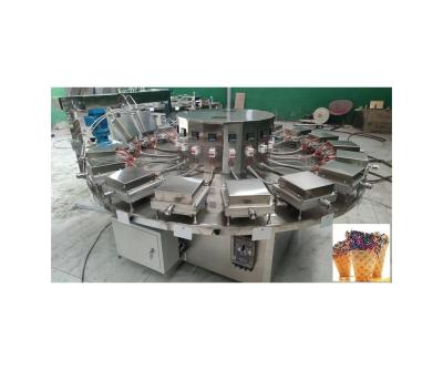 China Semi Auto 80L Ice Cream Cone Making Machine for Bakery Production Line Equipment for sale