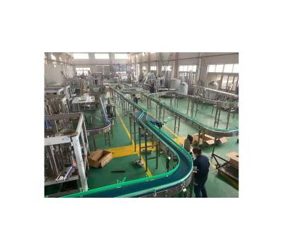 China Polish Mirror Polished Flavoured Water Filling Line for Standard Water Bottling Plant for sale