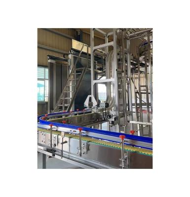 China Fully Automatic 17200 KG Full Set Brewery Beer Whisky Wine Filling Line with Capacity for sale