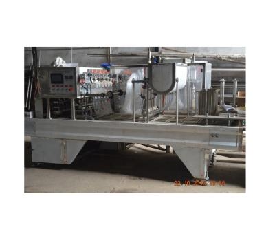 China 4000 kopjes Verpakkingssnelheid Milk Yogurt Cup Filling Sealing Machine bij 0,8MPa luchtdruk Te koop