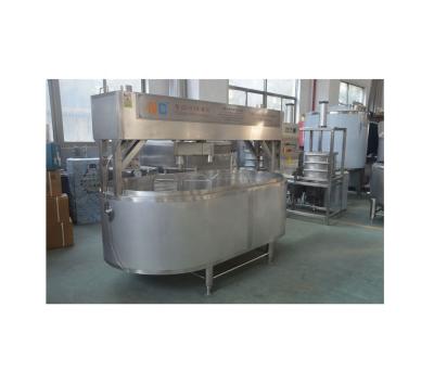 China Fresh Milk Raw Material Cheese Vat Mozzarella Cheese Making Machine for Standard Size for sale