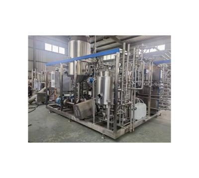 China Direct Steam Injection Type Aseptic VTlS Pasteurizer for Milk Processing Line for sale