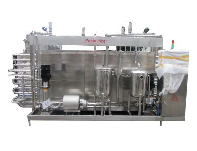 China 220V/380V/415V/440V Industrial 2000L/H Dairy Milk Drinks Pasteuriser Machine Cow Milk for sale