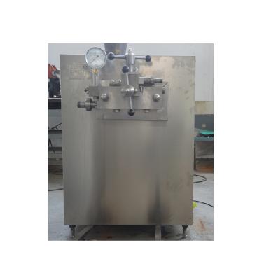 China Emulgatie-effect 1500L/H Hoogdruk Hard Ice Cream Homogenizer voor de productie van yoghurt Te koop