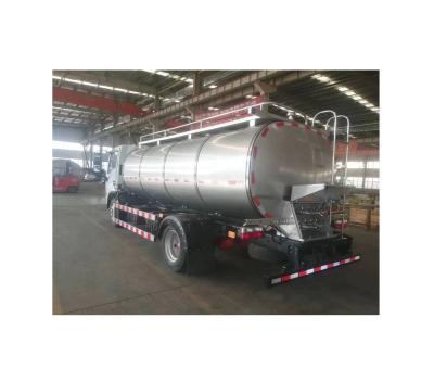 China 380V / 3PH/ 50HZ Refrigerated Milk Tanker Truck for Farm Fresh Milk Delivery for sale