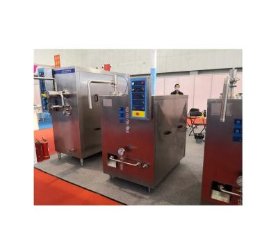 China Food Sanitary Continuous Ice Cream Freezer with Precise 2 4C Input Temperature Control for sale