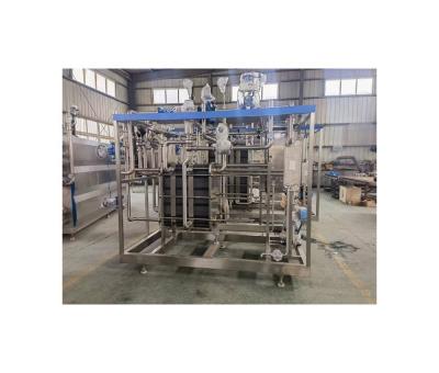 China Stainless Steel 304/316 Fresh Juice Plate Type Sterilizer for Beverage Production for sale