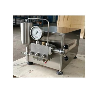 China High Pressure Homogenizer for Milk Homogenization in Ice Cream Manufacturing Plant for sale