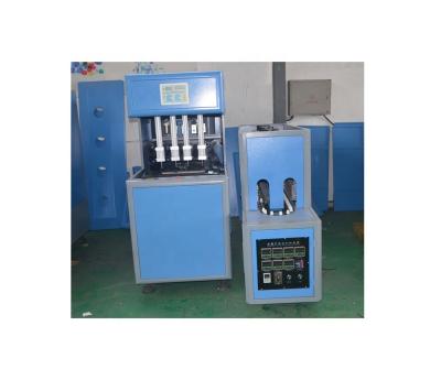 China Semi Automatic 4 Cavity PET Bottle Blowing Machine for Plastic Bottle Manufacturing for sale