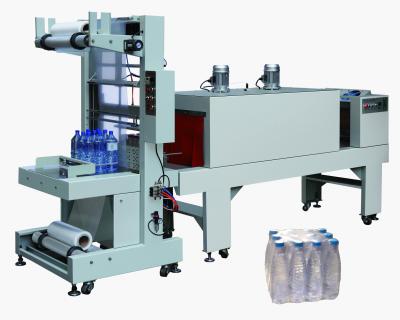 China Semi Automatic Bottle Film Heat Shrink Packing Machine For Wrapping Pop Cans Bottles for sale