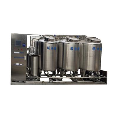 China Fully Automatic Cip Cleaning System In Food Machinery Industry for sale