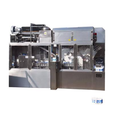 China Gable Top Carton Filling Machine For All Kinds Of Juice, Milk, Thin Cream,Milk Drinks And Cereal Juice for sale