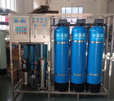 China Automatic 1000 L/H RO water treatment System Machine for sale