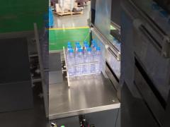 semi auto bottle film heat shrink packing machine