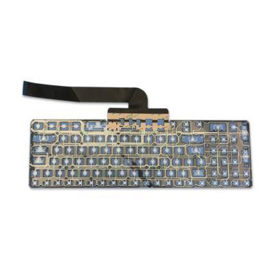 China Telecommunication Equipment OEM Factory PET Membrane Switch For 101 Key Laptop Keyboard for sale