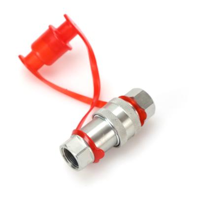 China hose pipe line quick disconnect Quick Couplings hydraulic Cooling System 46 MM Flat face type for Tractors Agriculture 1/4