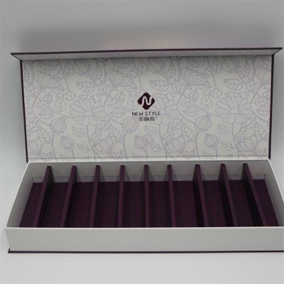 China Recyclable Paper Collagen Packing Box Medication Skin Care Product Oral Liquid Packing Box With Flock Velvet Insert for sale