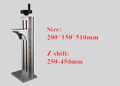 China Manual Control Z Axis Assembly Linea Stage 450mm For Laser Marking Systems for sale