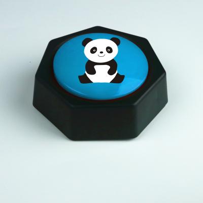 China Press the top to play free print! ! ! Custom Talking Button With Custom Sound And Logo For Gifts for sale