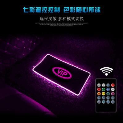 China LED Lighting LED Car Loor Mats With Logo for sale