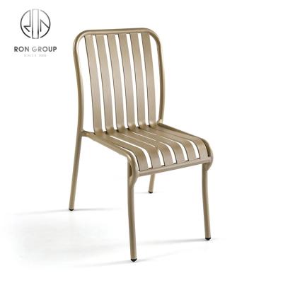 China Convertible hot popular antique wedding party chair outdoor garden aluminum chairs outdoor metal chairs for sale